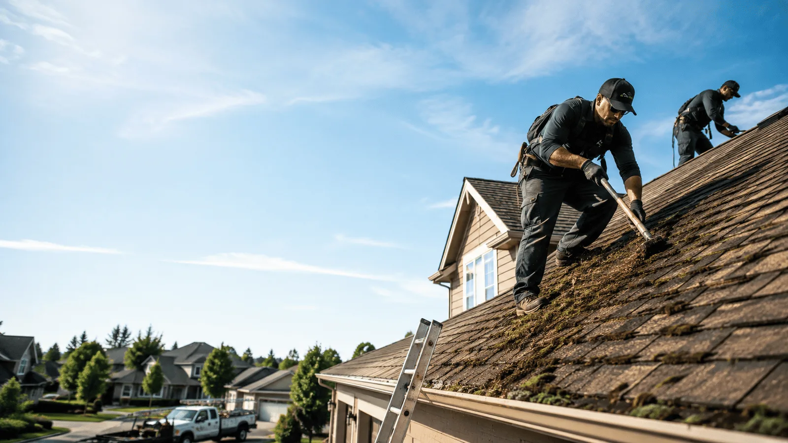 Roof Moss Removal in Philip, SD near me